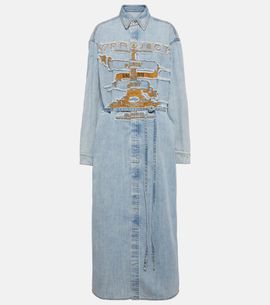Y/Project Y/Project Evergreen Paris' Best denim shirt dress