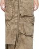 Y/Project Y/Project Khaki Cargo Pocket Midi Skirt - 1