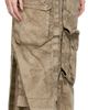 Y/Project Y/Project Khaki Cargo Pocket Midi Skirt - 2