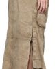Y/Project Y/Project Khaki Cargo Pocket Midi Skirt - 3
