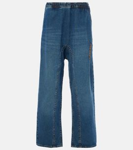 Y/Project Y/Project Logo low-rise wide-leg jeans