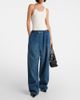 Y/Project Y/Project Logo low-rise wide-leg jeans - 2