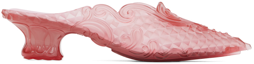 Y/Project - Pink Melissa Edition Melissa Point Mules