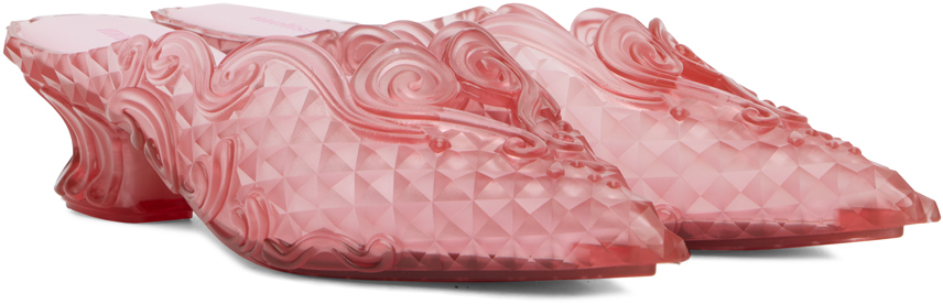 Y/Project - Pink Melissa Edition Melissa Point Mules