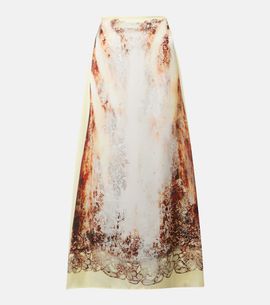 Y/Project Y/Project Printed maxi skirt