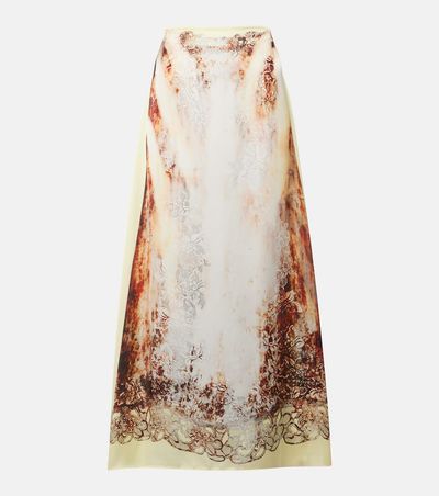 Y/Project Y/Project Printed maxi skirt