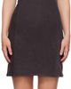 Y/Project Y/Project Purple Plunging Neck Denim Minidress - 1