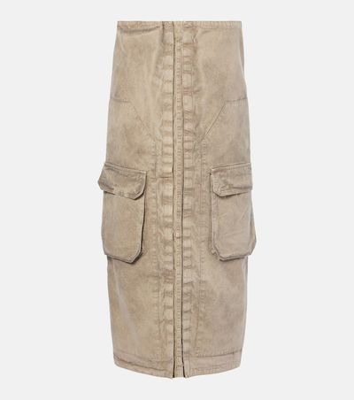 Y/Project Y/Project Velcro cotton cargo skirt
