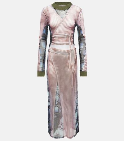 Y/Project Y/Project x Jean Paul Gaultier Trompe L'Oeil maxi dress