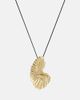 Ysso Ysso Birth of Venus gold-plated pendant necklace - 1