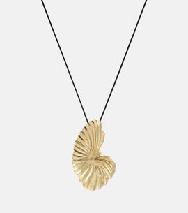 Ysso Ysso Birth of Venus gold-plated pendant necklace