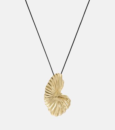 Ysso Ysso Birth of Venus gold-plated pendant necklace