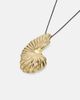 Ysso Ysso Birth of Venus gold-plated pendant necklace - 2