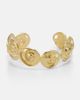 Ysso Ysso Cote 24kt gold-plated cuff bracelet - 1