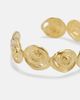 Ysso Ysso Cote 24kt gold-plated cuff bracelet - 2