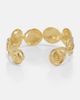 Ysso Ysso Cote 24kt gold-plated cuff bracelet - 4