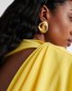 Ysso Ysso Cote 24kt gold-plated earrings - 6