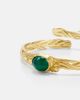 Ysso Ysso Delphi 24kt gold-plated bangle - 2