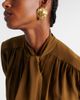 Ysso Ysso Ilios 24kt gold-plated earrings - 6