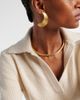 Ysso Ysso Lydia 24kt gold-plated choker - 5