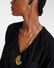 Ysso Ysso Ocean 24kt gold-plated earrings - 3