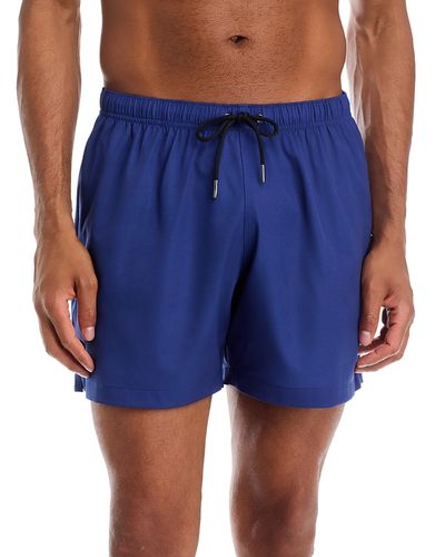 Yuasa Menswear Yuasa Menswear Solid 5.5 Swim Shorts