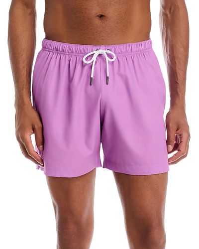 Yuasa Menswear Yuasa Menswear Solid 5 Swim Shorts