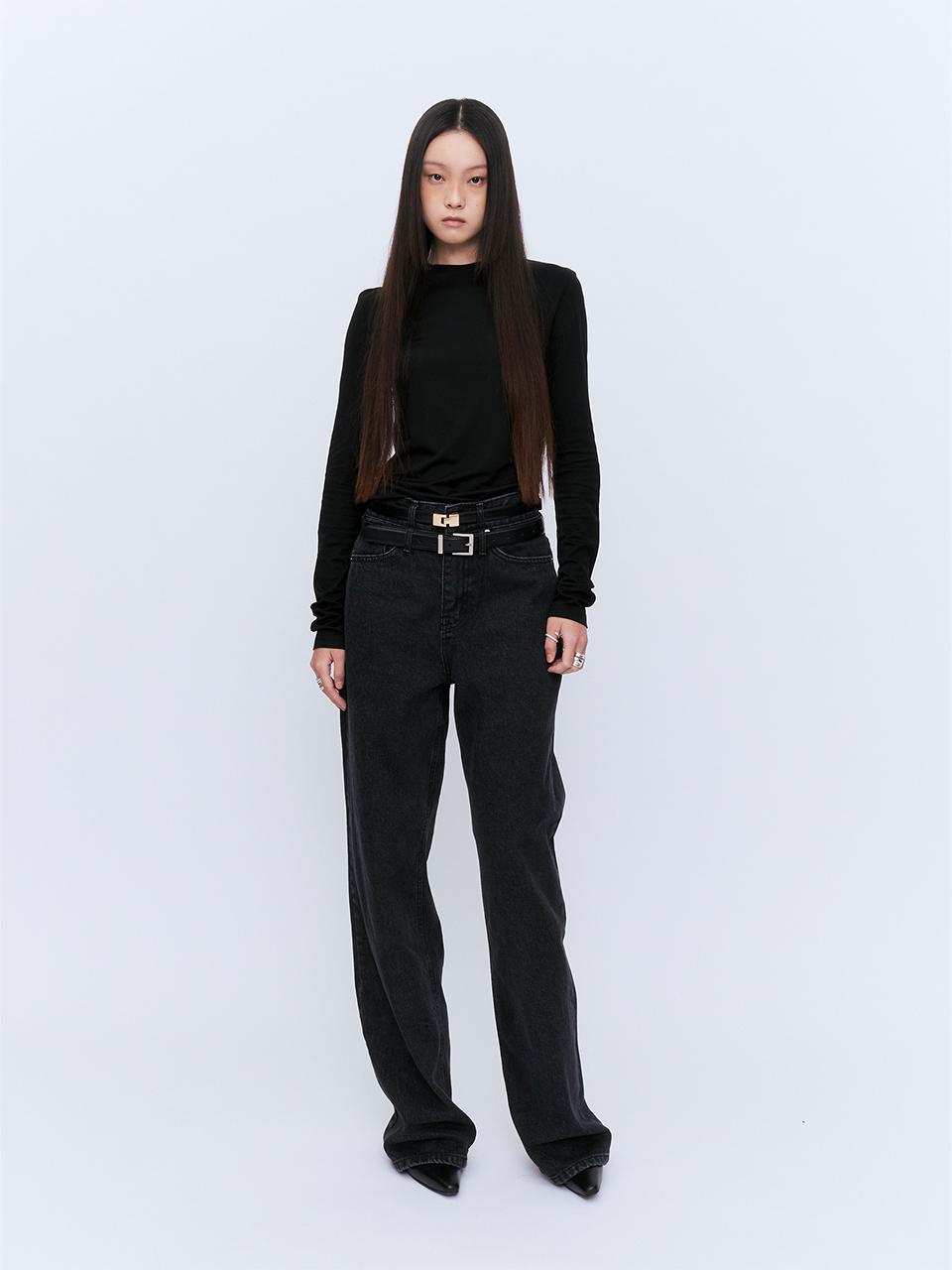 YUJI BLACK JEANS