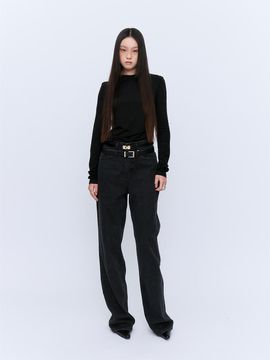 YUJI BLACK JEANS