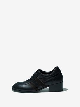 YUJI BOWLING LOOFER (4cm) BLACK