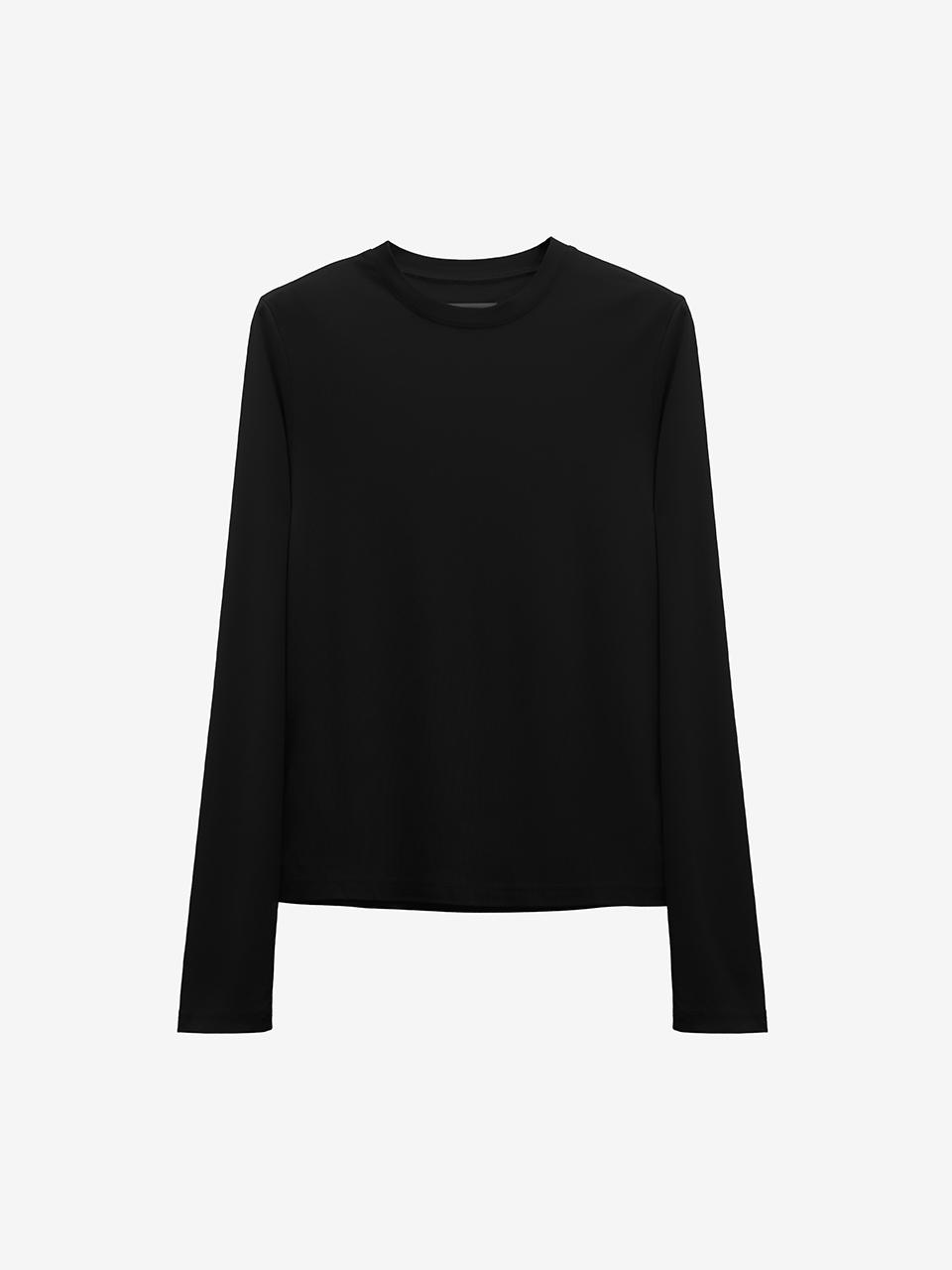 YUJI INNER SLEEVE TSHIRT BLACK