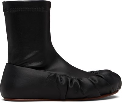 YUME YUME YUME YUME Black Ballerina Mid Boots