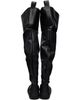 YUME YUME YUME YUME Black High Fisherman Tall Boots - 2