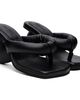 YUME YUME YUME YUME Black Love Mule Heeled Sandals - 4