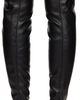 YUME YUME YUME YUME Black Overknee Ballerina Tall Boots - 2