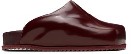YUME YUME YUME YUME Burgundy Truck Slide Loafers