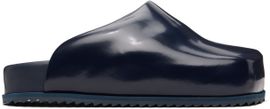 YUME YUME YUME YUME Navy Truck Slide Loafers