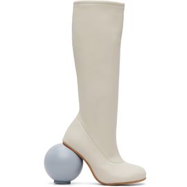 YUME YUME YUME YUME Off-White Ball Tall Boots