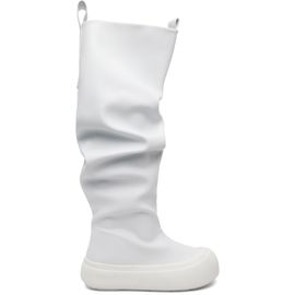 YUME YUME YUME YUME Off-White Fisherman Chelsea Boots