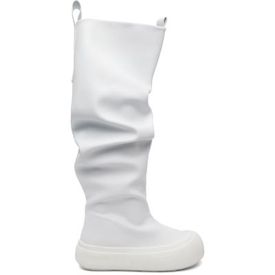 YUME YUME YUME YUME Off-White Fisherman Chelsea Boots