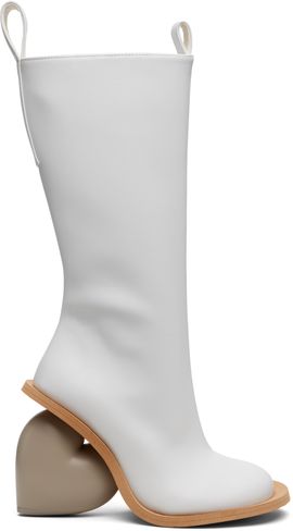 YUME YUME YUME YUME Off-White Love Tall Boots