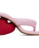 YUME YUME YUME YUME Pink Love Mule Heeled Sandals - 1