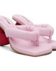 YUME YUME YUME YUME Pink Love Mule Heeled Sandals - 4