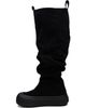 YUME YUME YUME YUME SSENSE Exclusive Black Fisherman Chelsea Boots - 3