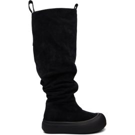 YUME YUME YUME YUME SSENSE Exclusive Black Fisherman Tall Boots