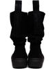 YUME YUME YUME YUME SSENSE Exclusive Black Low FIsherman Chelsea Boots - 2