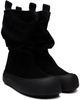 YUME YUME YUME YUME SSENSE Exclusive Black Low FIsherman Chelsea Boots - 4