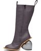YUME YUME YUME YUME SSENSE Exclusive Gray Love Tall Boots - 3