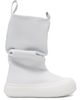 YUME YUME YUME YUME SSENSE Exclusive Off-White Low Fisherman Chelsea Boots - 1