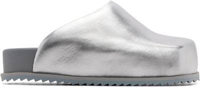YUME YUME YUME YUME SSENSE Exclusive Silver Truck Slip-on Loafers
